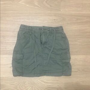 Hollister Gray Mini Skirt